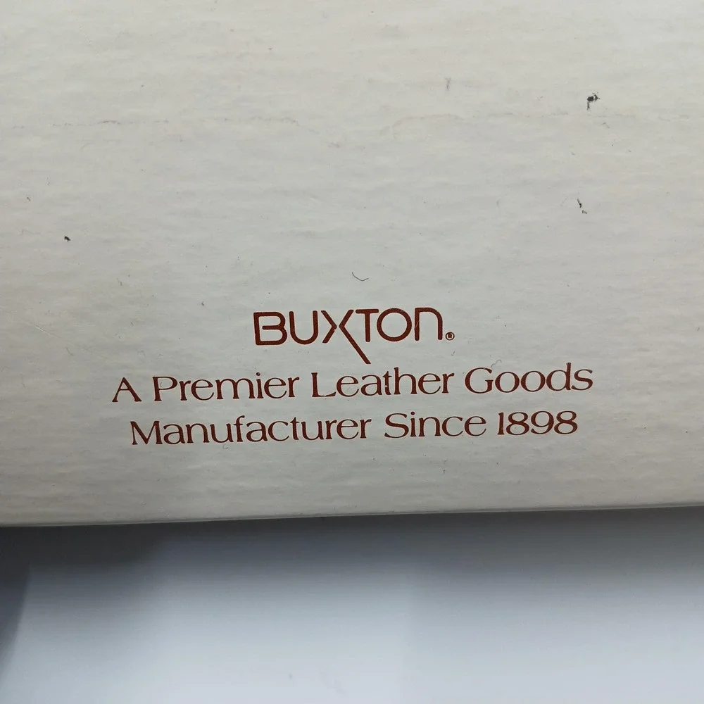 Buxton Leather‎ Wallet Checkclutch Womens One Size Brown CAL-Q Calculator New